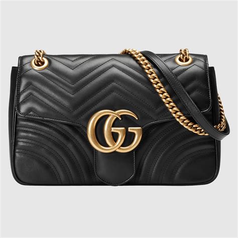 marmont modello medio gucci|gucci marmont bag sizes.